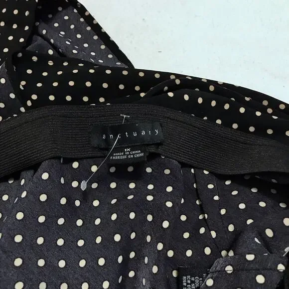 Sanctuary NWOT Polka Dot Midi Skirt Women 1X - Picture 8 of 9